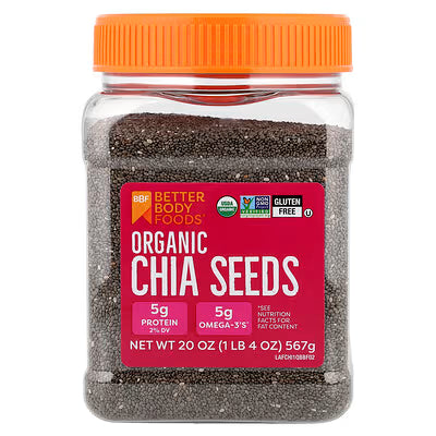Organic Chia Seeds – 12 oz