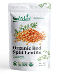 Organic Red Lentils – 1 lb